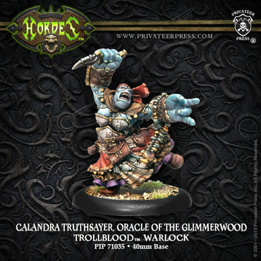 Hordes: Trollbloods Warlock - Calandra Truthsayer (Calandra1) -SRO