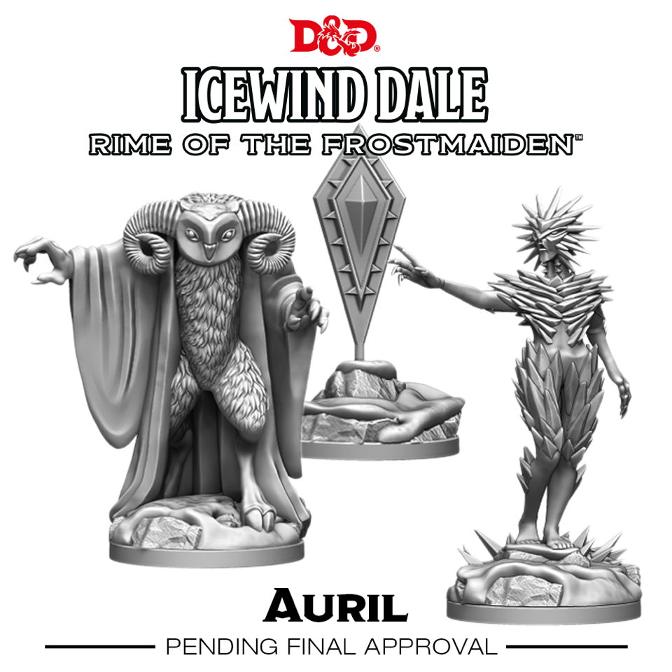 Mini Gale Force 9 Dungeons & Dragons: Icewind Dale: Auril