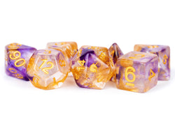Dice Metallic Dice Co: Poly 7 Set Unicorn