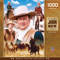 Puzzle Masterpieces: 1000 piece John Wayne America's Cowboy