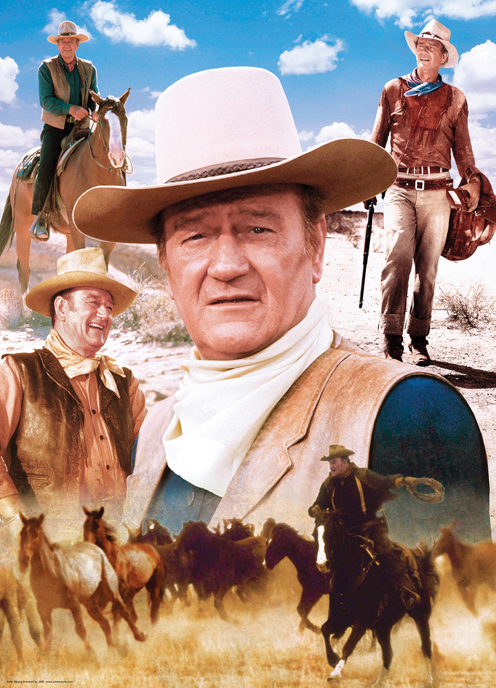Puzzle Masterpieces: 1000 piece John Wayne America's Cowboy
