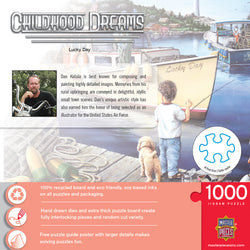 Puzzle Masterpieces: 1000 Piece Childhood Dreams - Lucky Day