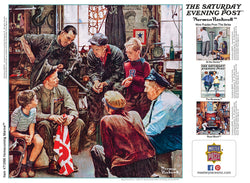 Puzzle Masterpieces: 1000 Piece Saturday Evening Post - Homecoming Marine