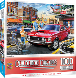 Puzzle Masterpieces: 1000 Piece Childhood Dreams - Dave's Diner