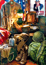 Puzzle Masterpieces: 1000 Piece U.S. Army - Men of Honor