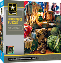 Puzzle Masterpieces: 1000 Piece U.S. Army - Men of Honor