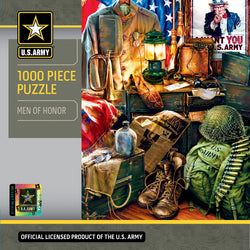 Puzzle Masterpieces: 1000 Piece U.S. Army - Men of Honor