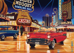 Puzzle Masterpieces: 1000 Piece Cruisin‘ Rt66 - Gamblin Man