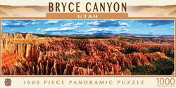 Puzzle Masterpieces: 1000 Piece Panoramic American Vistas - Bryce Canyon