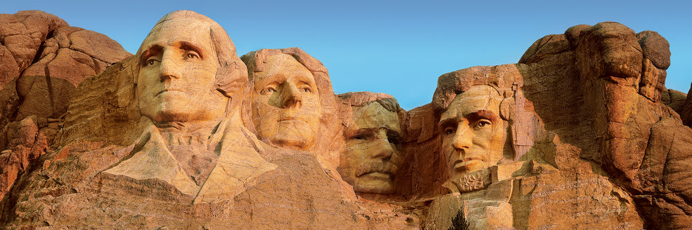 Puzzle Masterpieces: 1000 Piece Panoramic American Vistas - Mount Rushmore