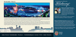 Puzzle Masterpieces: 1000 Piece Panoramic American Vistas - Niagara Falls