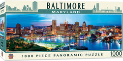 Puzzle Masterpieces: 1000 Piece Panoramic American Vistas - Baltimore