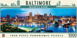 Puzzle Masterpieces: 1000 Piece Panoramic American Vistas - Baltimore