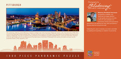 Puzzle Masterpieces: 1000 Piece Panoramic American Vistas - Pittsburgh