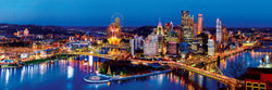 Puzzle Masterpieces: 1000 Piece Panoramic American Vistas - Pittsburgh