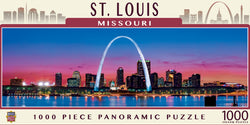 Puzzle Masterpieces: 1000 Piece Panoramic American Vistas - St. Louis