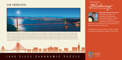 Puzzle Masterpieces: 1000 Piece Panoramic American Vistas - San Francisco