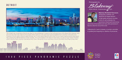 Puzzle Masterpieces: 1000 Piece Panoramic American Vistas - Detroit