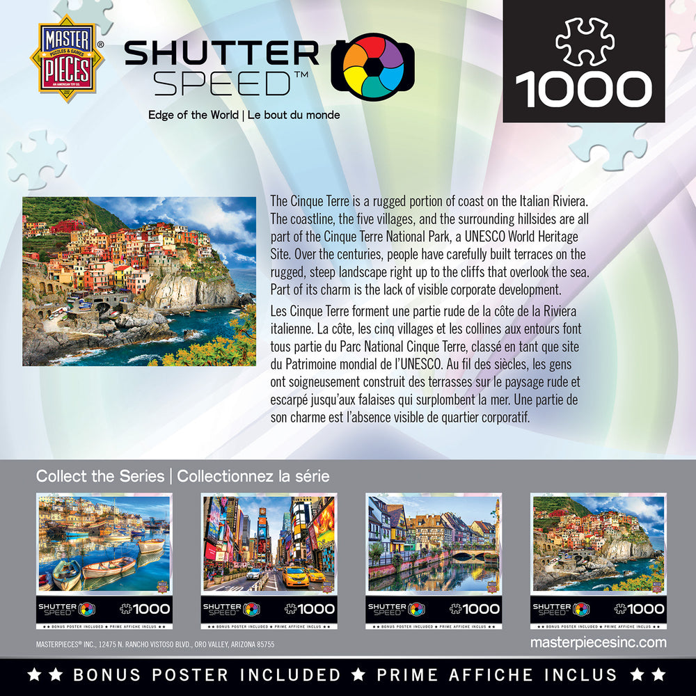 Puzzle Masterpieces: 1000 Piece Shutterspeed - Edge of the World