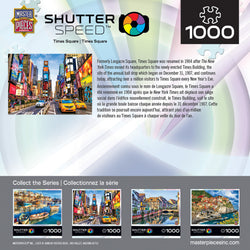 Puzzle Masterpieces: 1000 Piece Shutterspeed - Times Square