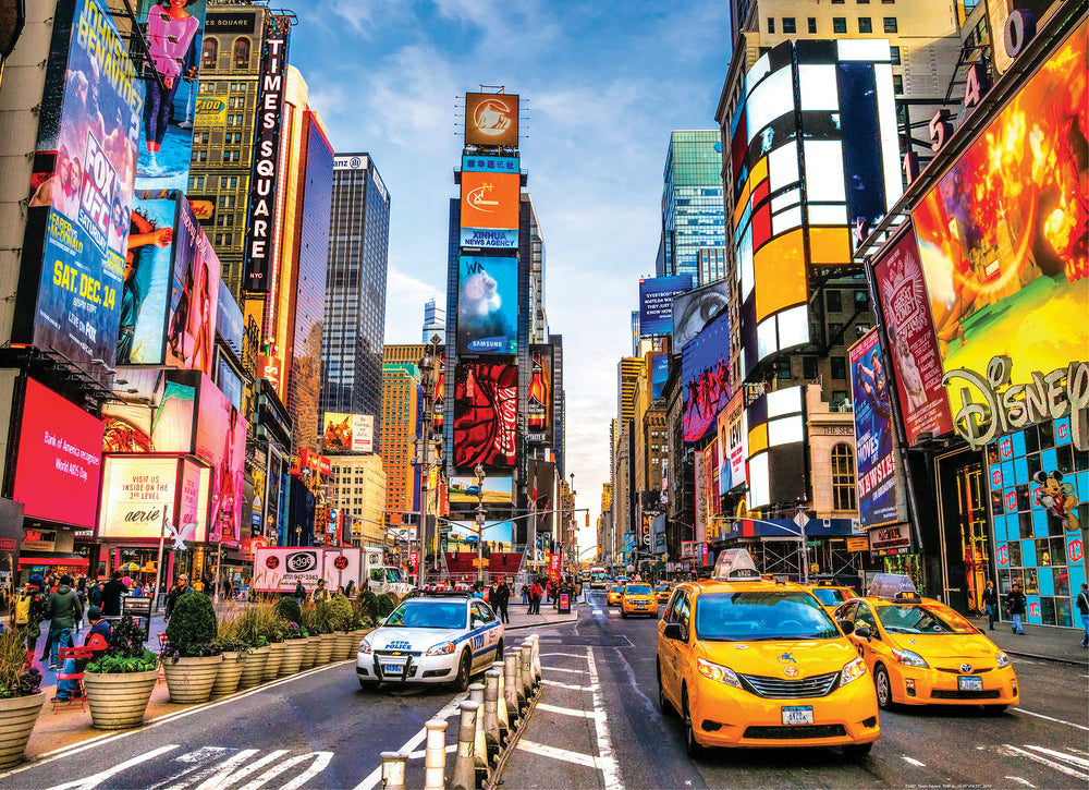 Puzzle Masterpieces: 1000 Piece Shutterspeed - Times Square