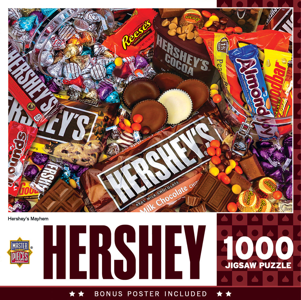 Puzzle Masterpieces: 1000 Piece Hershey - Hershey's Meyhem