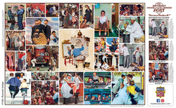 Puzzle Masterpieces: 1000 Piece Saturday Evening Post - Norman Rockwell Collage