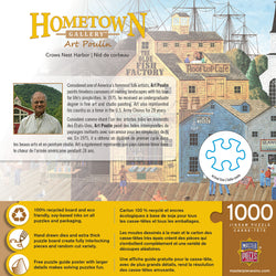 Puzzle Masterpieces: 1000 Piece Hometown Gallery - Crows Nest Harbor