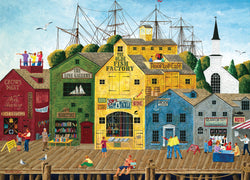 Puzzle Masterpieces: 1000 Piece Hometown Gallery - Crows Nest Harbor