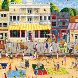 Puzzle Masterpieces: 1000 Piece Hometown Gallery - On the Boardwalk