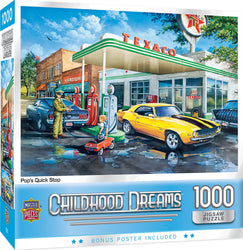 Puzzle Masterpieces: 1000 Piece Childhood Dreams - Pop’s Quick Stop