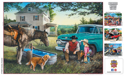 Puzzle Masterpieces: 1000 Piece Childhood Dreams - Cowboy Dreams
