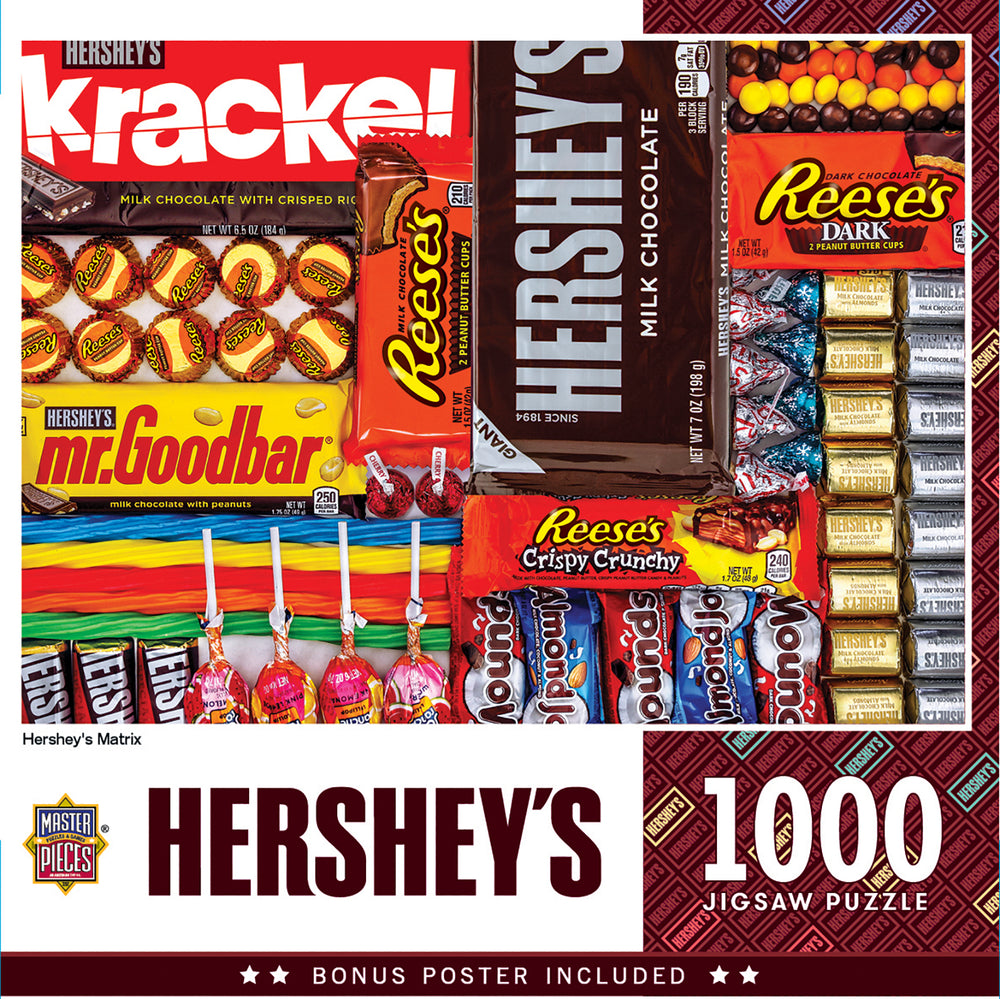 Puzzle Masterpieces: 1000 Piece Hershey - Hershey's Matrix