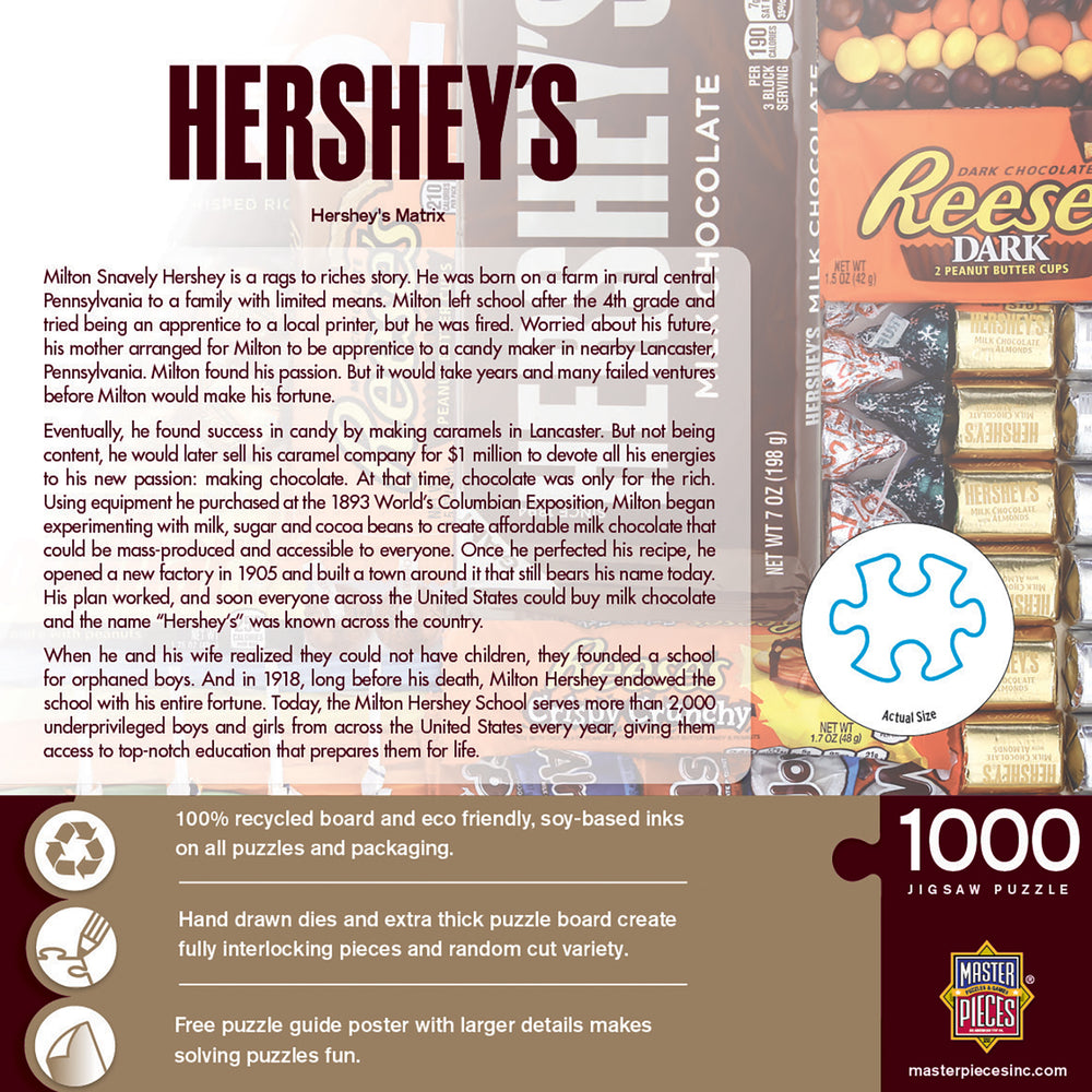 Puzzle Masterpieces: 1000 Piece Hershey - Hershey's Matrix