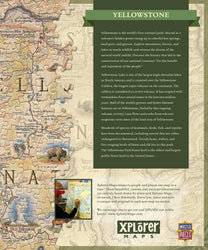 Puzzle Masterpieces: 1000 Piece Xplorer Maps - Yellowstone