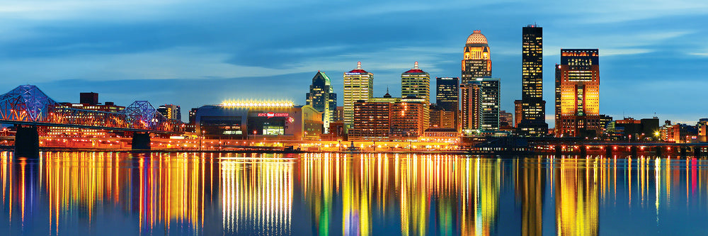 Puzzle Masterpieces: 1000 Piece Panoramic American Vistas - Louisville