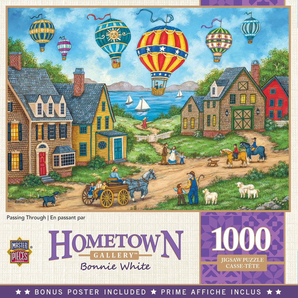 Puzzle Masterpieces: 1000 Piece Hometown Gallery - Passing Through