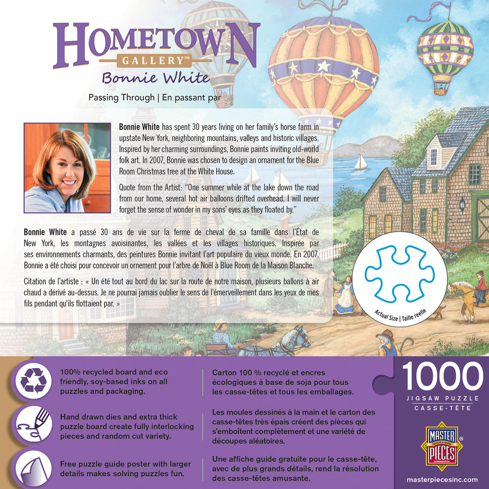 Puzzle Masterpieces: 1000 Piece Hometown Gallery - Passing Through