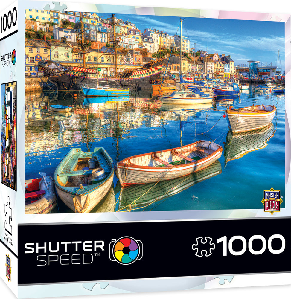 Puzzle Masterpieces: 1000 Piece Holiday - Main Street Carolers