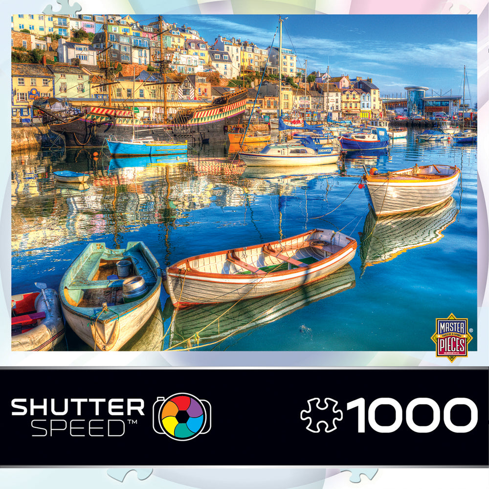 Puzzle Masterpieces: 1000 Piece Holiday - Main Street Carolers