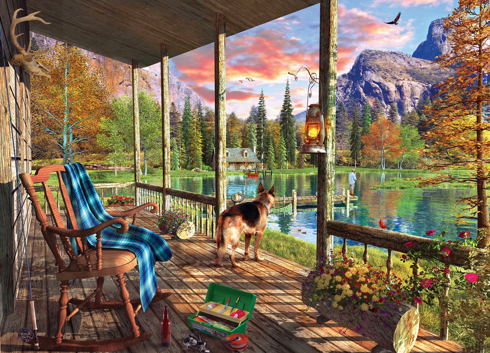 Puzzle Masterpieces: 1000 Piece Time Away - Sunset Ritual