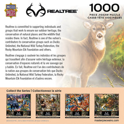 Puzzle Masterpieces: 1000 Piece RealTree - Backcountry Buck