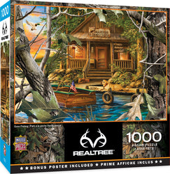 Puzzle Masterpieces: 1000 Piece RealTree - Gone Fishing