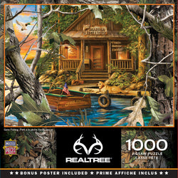 Puzzle Masterpieces: 1000 Piece RealTree - Gone Fishing