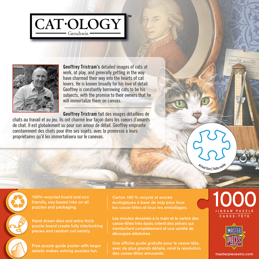 Puzzle Masterpieces: 1000 Piece Catology - Gerschwin