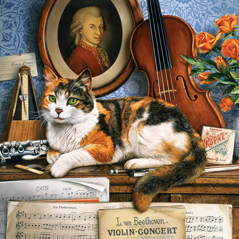 Puzzle Masterpieces: 1000 Piece Catology - Gerschwin