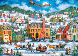 Puzzle Masterpieces: 1000 Piece Holiday - Christmas Eve Fly By