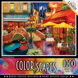 Puzzle Masterpieces: 1000 Piece Colorscapes - It's Amore!