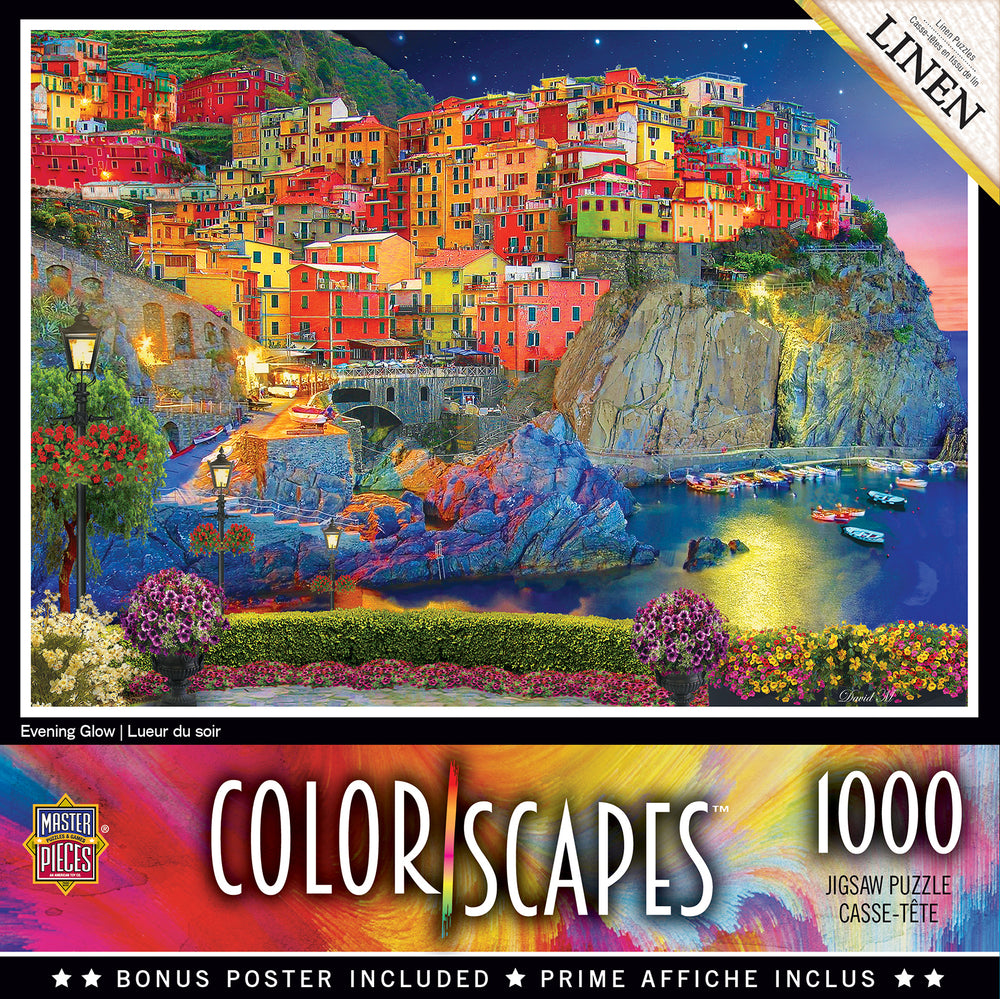 Puzzle Masterpieces: 1000 Piece Colorscapes - Evening Glow