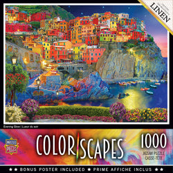 Puzzle Masterpieces: 1000 Piece Colorscapes - Evening Glow